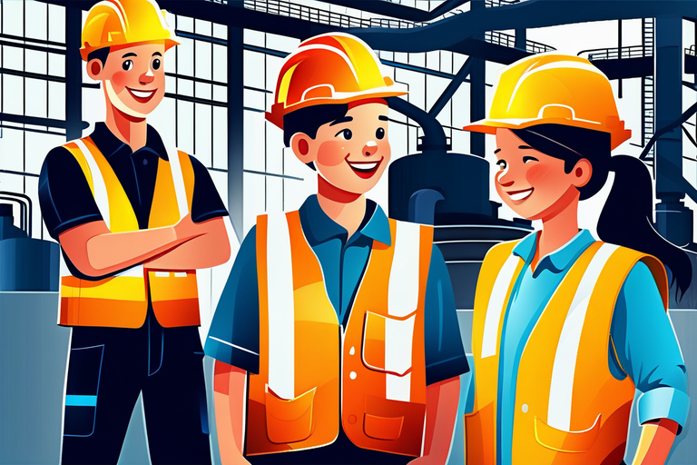 Team of construction workers reviewing blueprints on a job site in Glasgow
