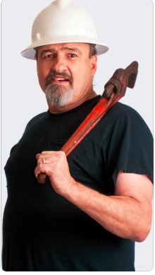 Plumber mate fixing a leaky pipe