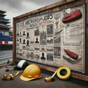 Construction workers on a job site in Nottingham