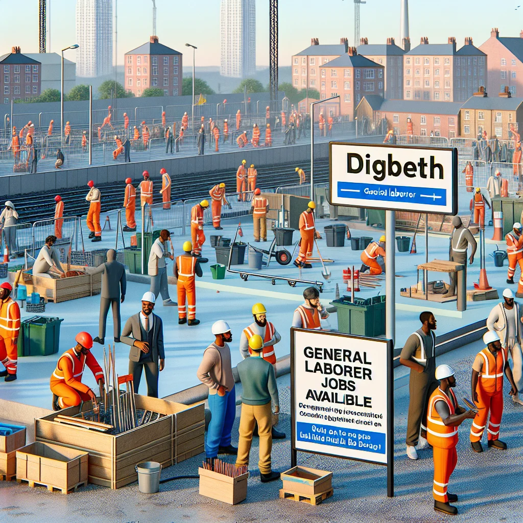 Find General Labourer Jobs in Digbeth