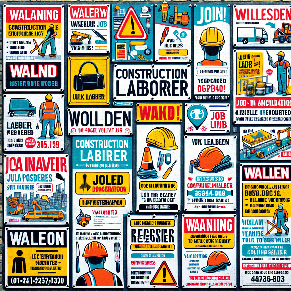 Find Construction Labourer Jobs in Willesden