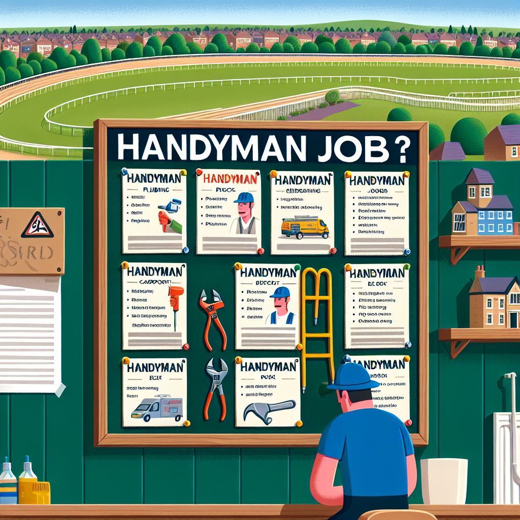 Find Handyman Jobs in Epsom Downs