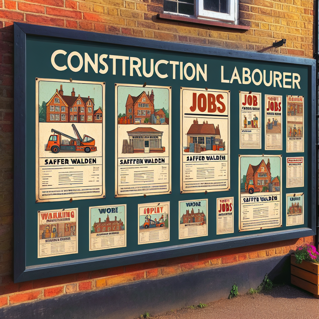 Find Construction Labourer Jobs in Saffron Walden