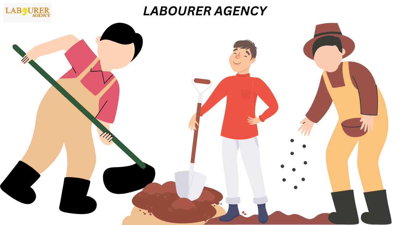 Ground workers on a construction site in Brighton