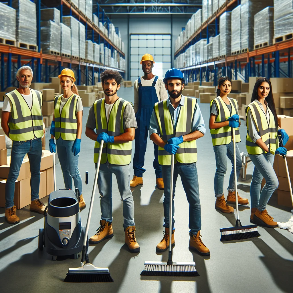 Warehouse cleaning services