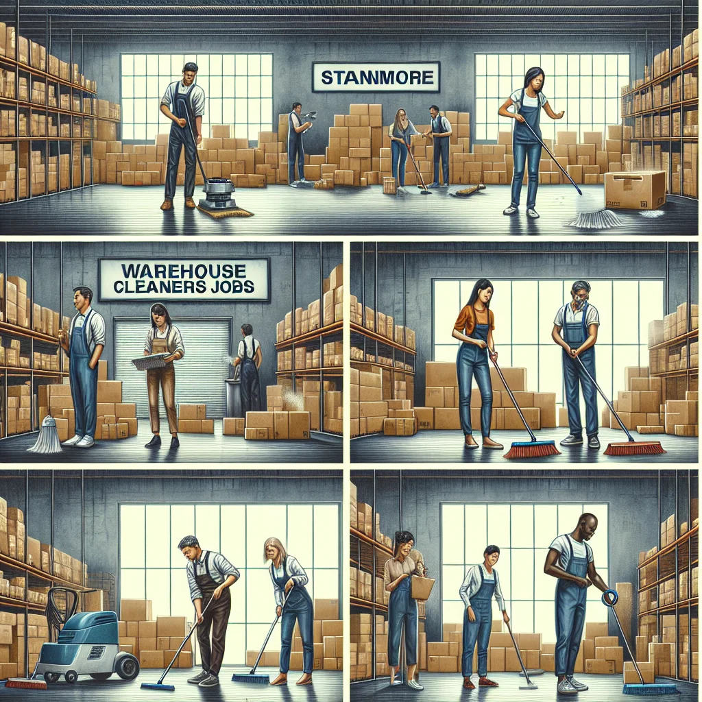 Warehouse Cleaners Jobs in Stanmore