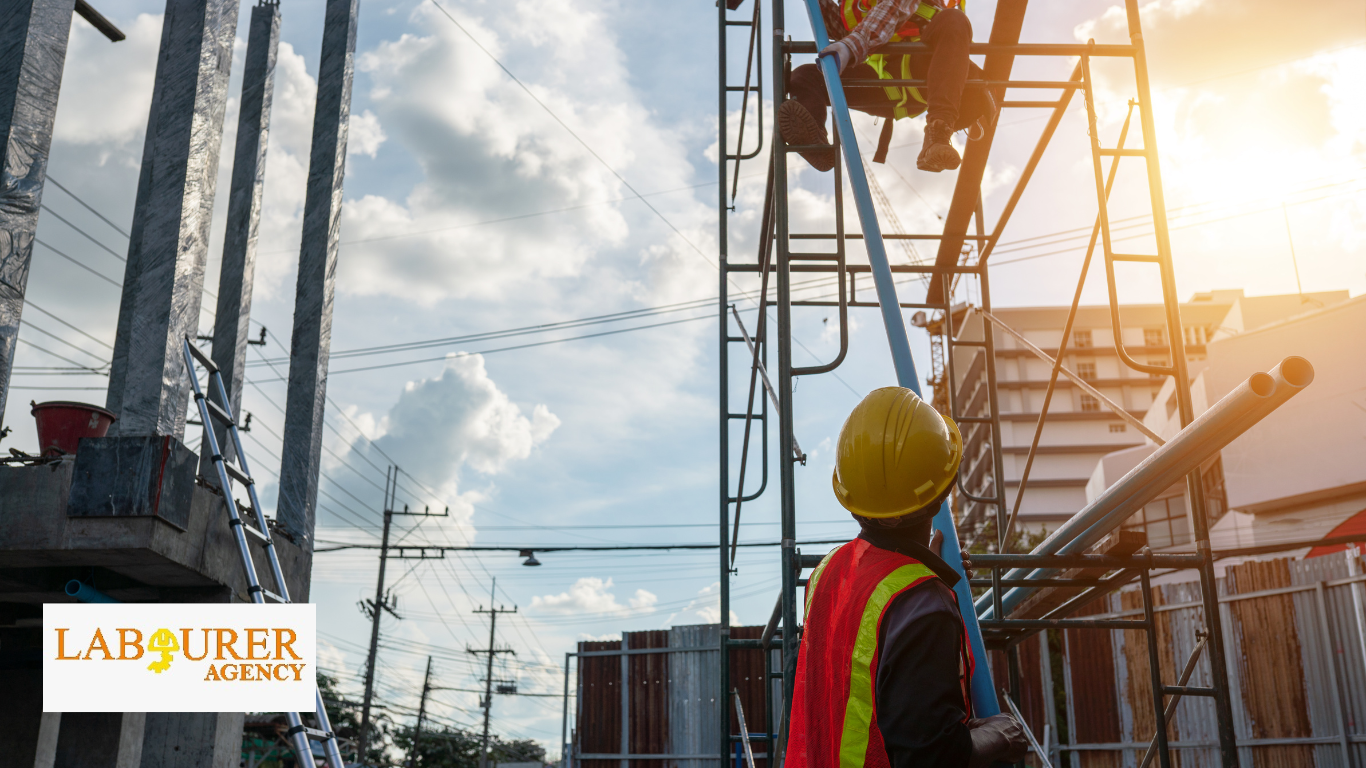 Team Labourer Agency staff celebrating a successful placement