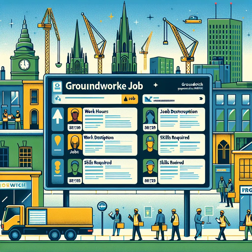 Find Groundworker Jobs in Norwich