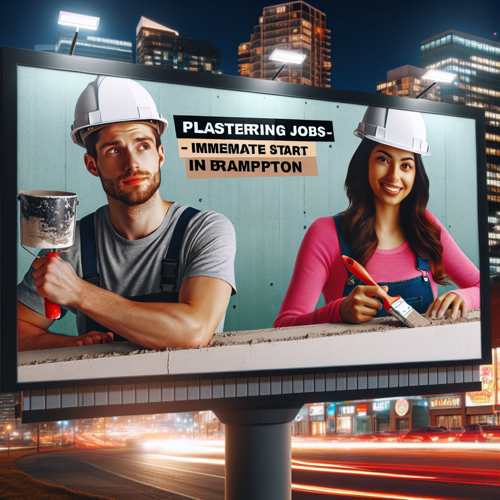 Find Plastering Jobs in in Brampton
