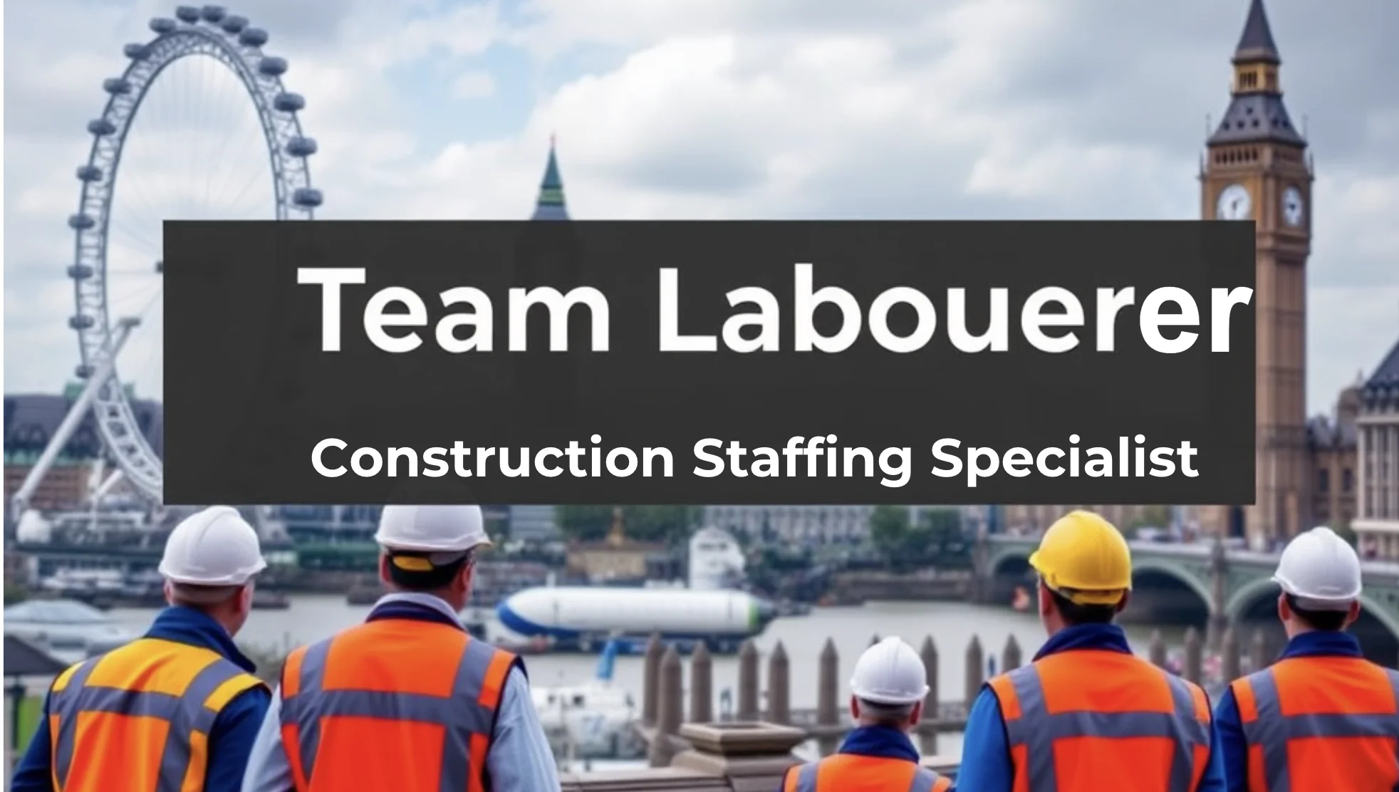 Construction Recruitment Agency In London - Team Labourer