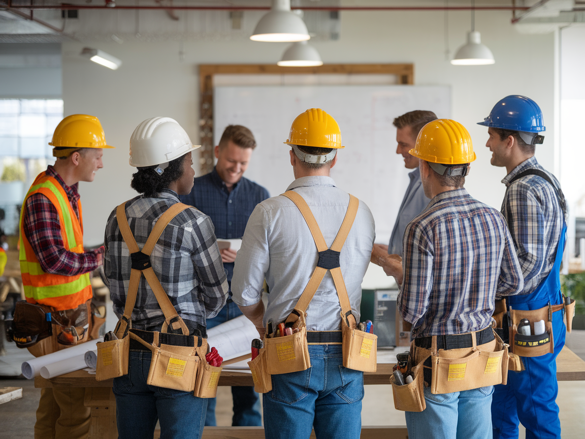 Emergency construction staffing
