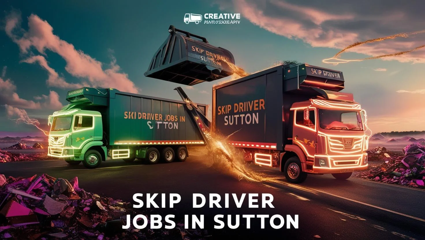 Team Labourer ' Skip Driver Jobs in Sutton | Top Rates Paid