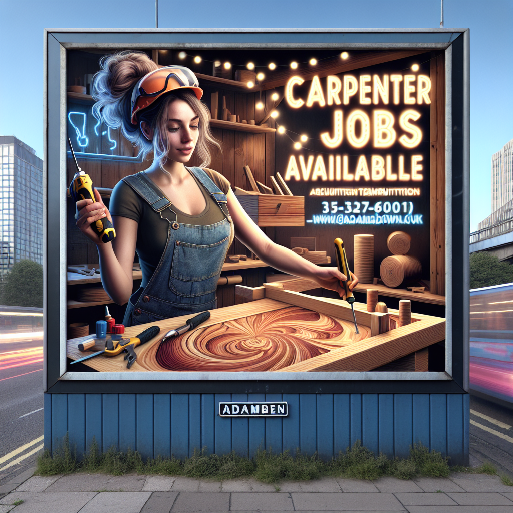 Find Carpenter Jobs in Adamsdown