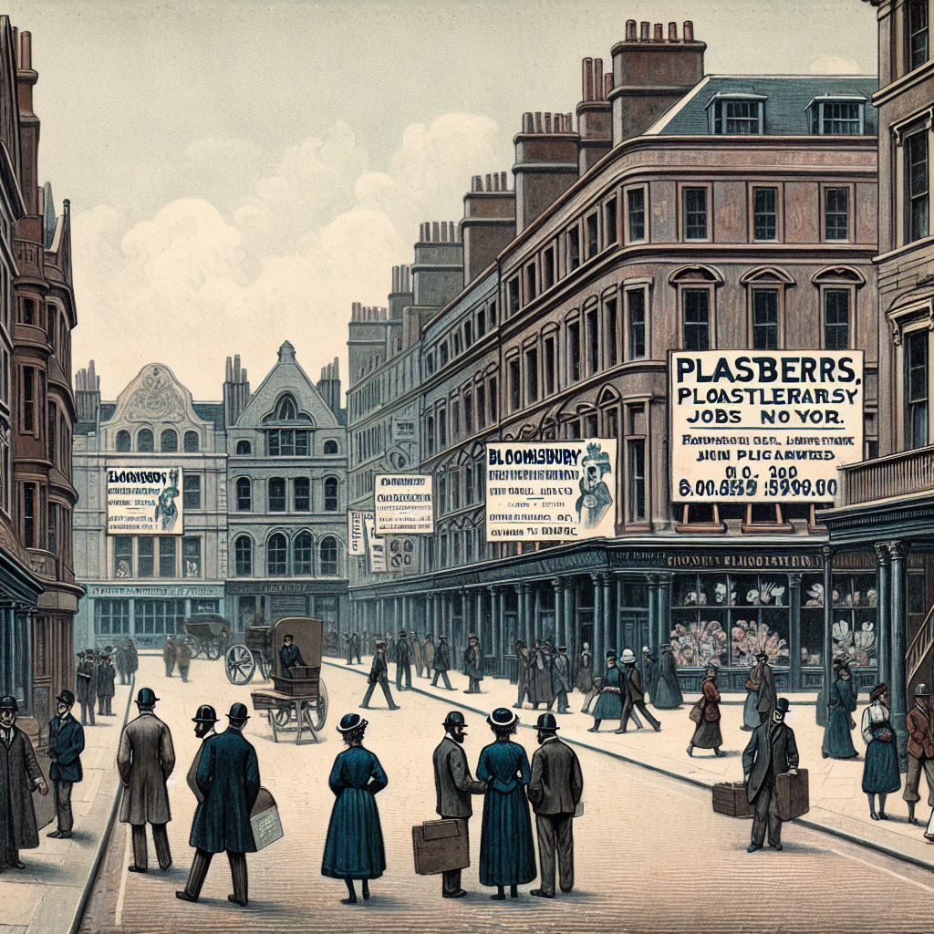 Find Plasterer Jobs in Bloomsbury