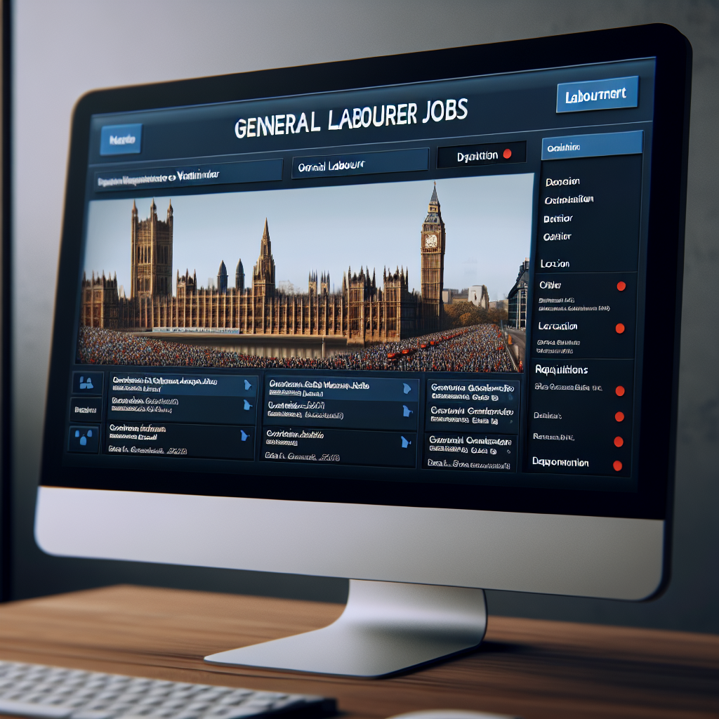 Find General Labourer Jobs in City of Westminster