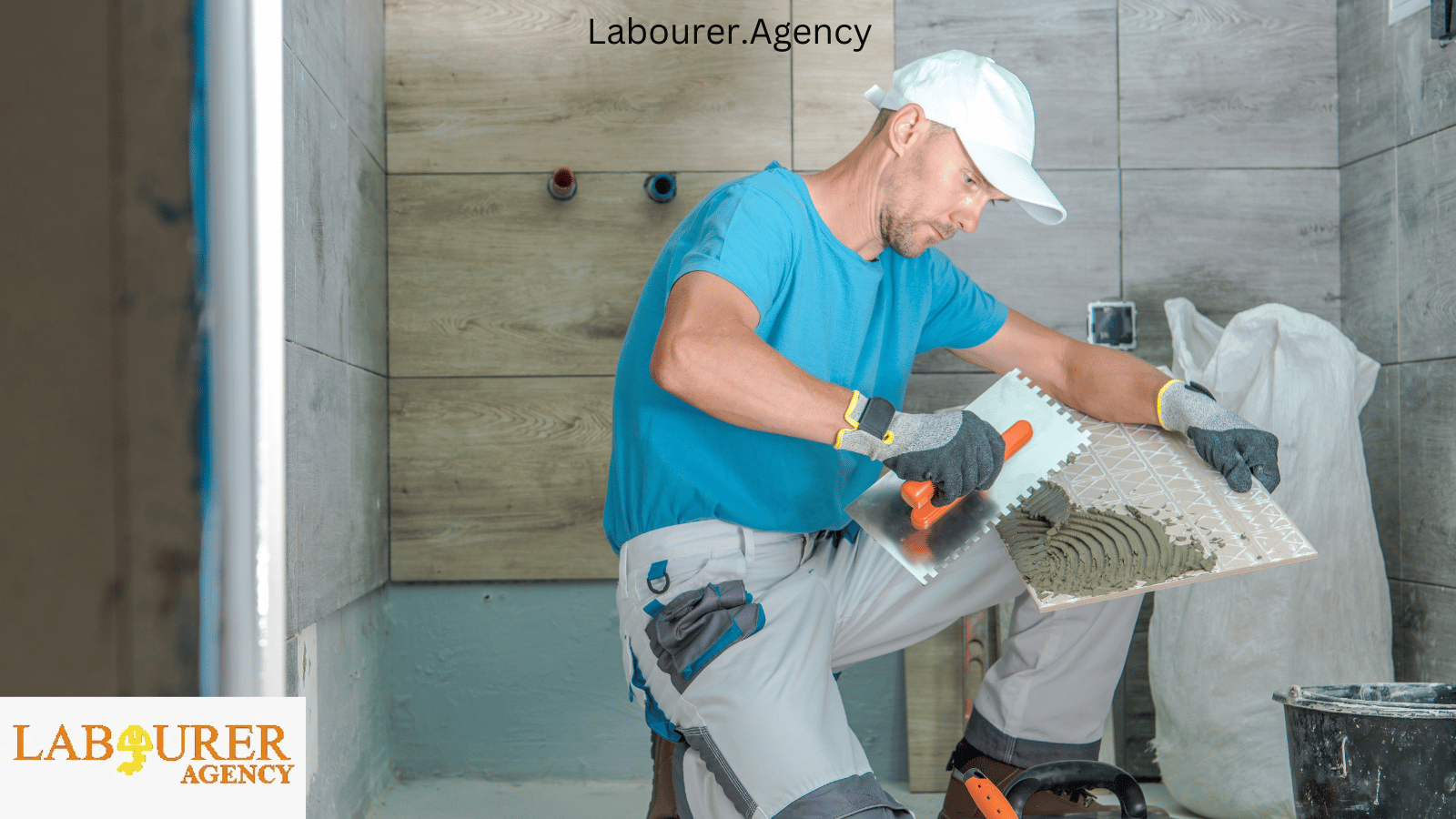 Team of site operatives working on a construction project in Epsom