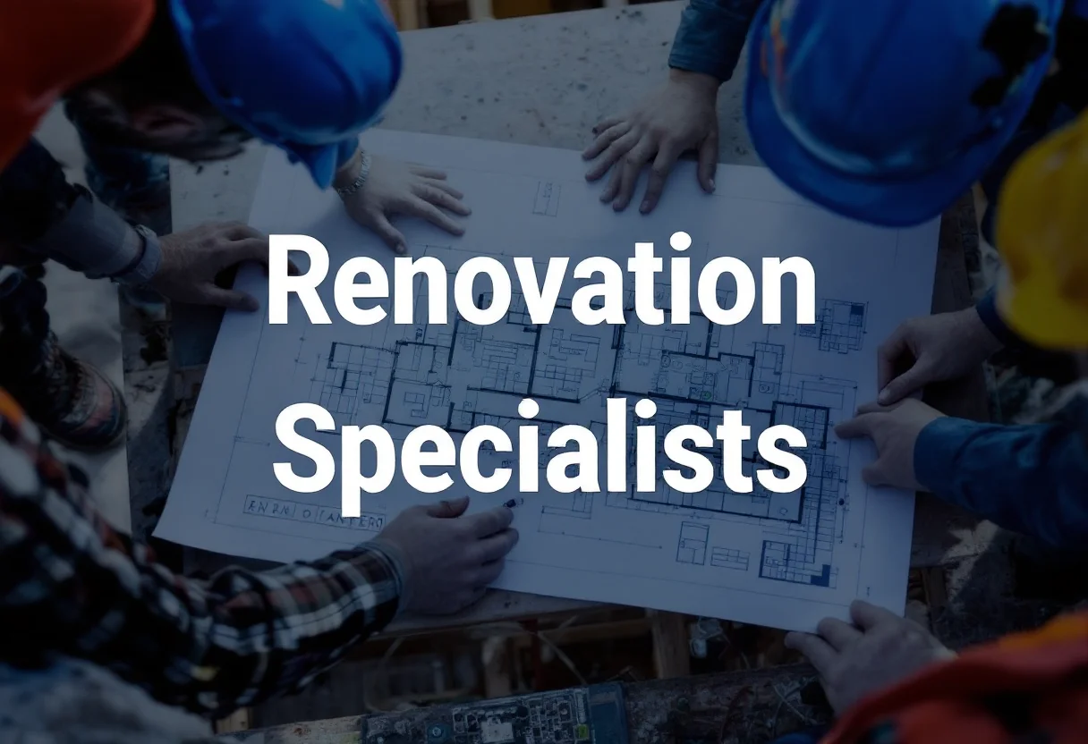 July 2025: Renovation Specialists Roles in Cambridge